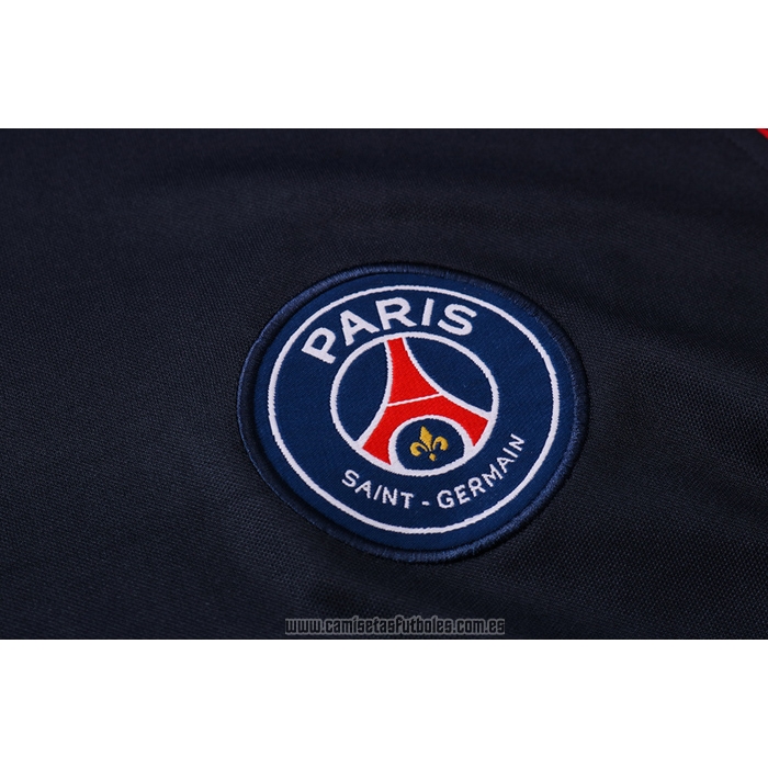 Chandal del Paris Saint-Germain Manga Corta 2020-2021 Azul